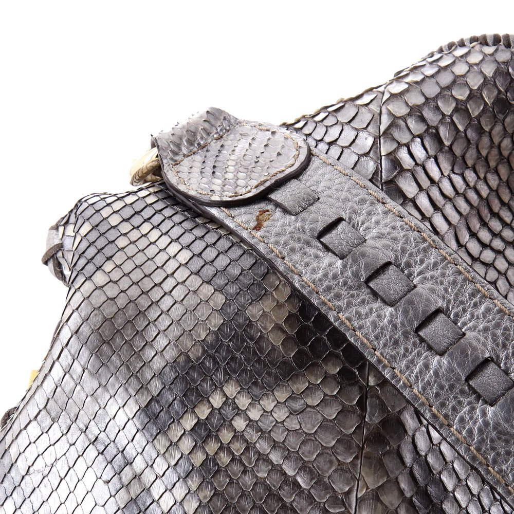 Gucci New Jackie Bag Python Large #226014g11b - image 7